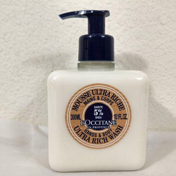 L'Occitane Shea Hands & Body Ultra Rich Wash 300ML NEW - Picture 2 of 5